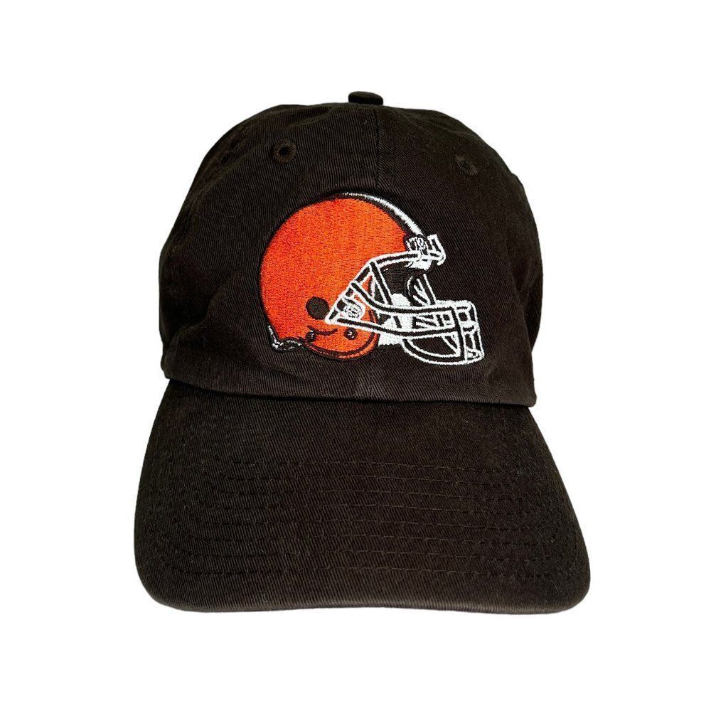 New Era Hat Men's Cleveland Browns Adjsutable Strap Back Hat